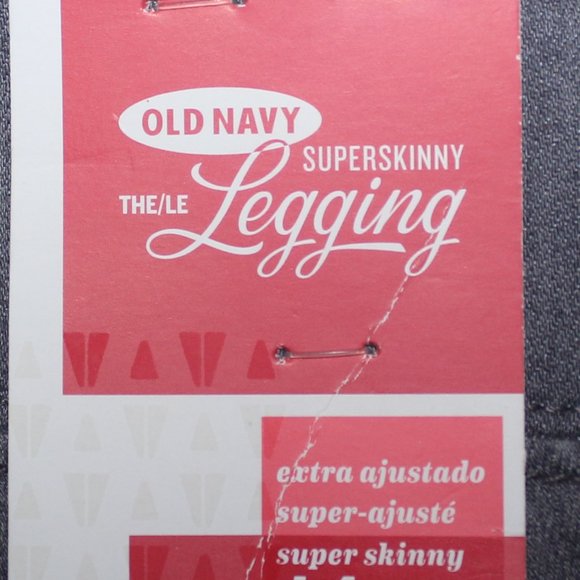 Old Navy Super Skinny Stretchy Women's Leggings Gray - Picture 4 of 4